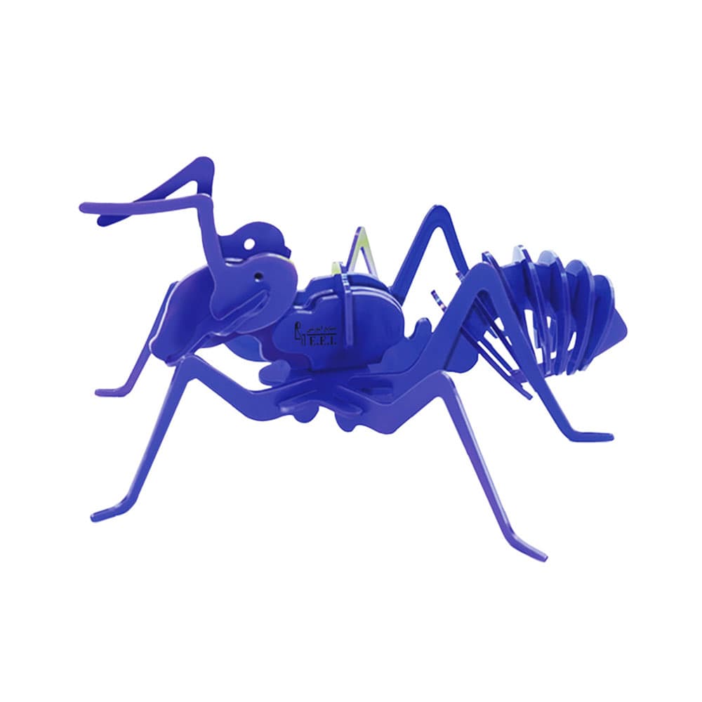 جورچین سه بعدی مورچه-بازی فکری جورچین سه بعدی مورچه دارای 21 قطعه است که کودکان می توانند با اتصال این قطعات به یکدیگر، یک مورچه سه بعدی بسازند. این بازی باعث افزایش تمرکز و تقویت قدرت حل مساله در کودک خواهد شد. این گونه بازی ها نسبت به بازی های آماده، بیشتر کودک را درگیر می کنند و از آنجا که مورچه ...